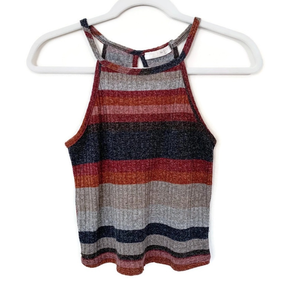 Poetry High Neck Tank Top Size Small